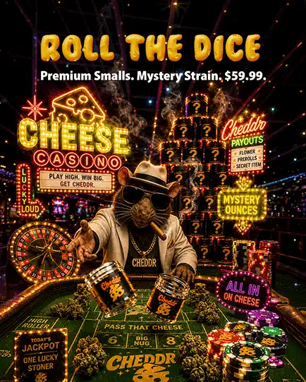 Cheddr Cheese Casino Roll the Dice product campaign
